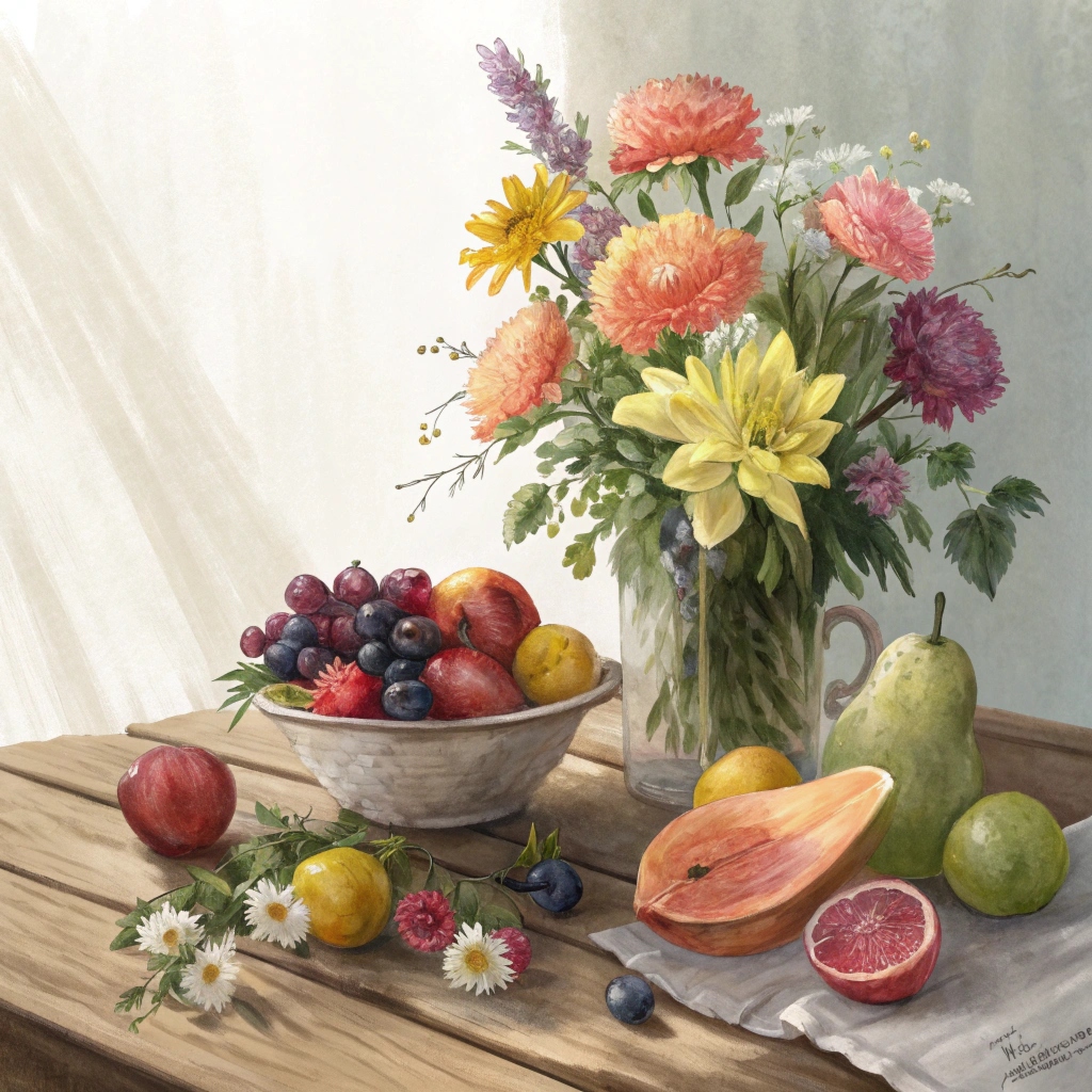 Watercolor painting