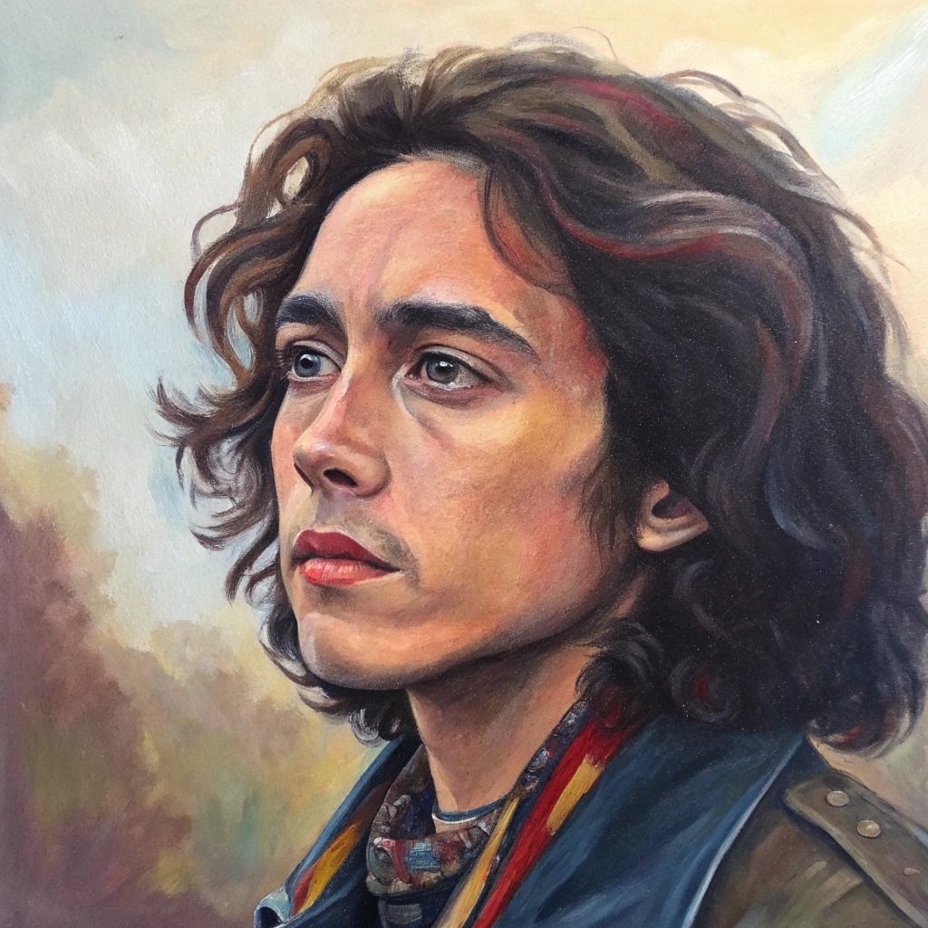 Acrylic painting